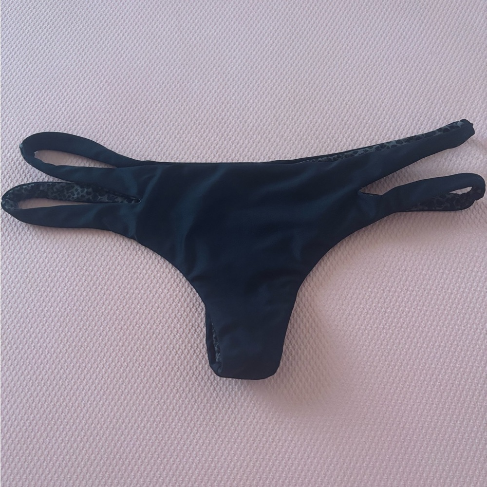 Acacia Swimwear Black Bikini Bottom